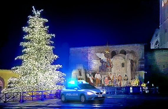 natale polizia x