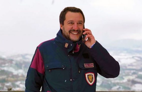 salvini divisa neve